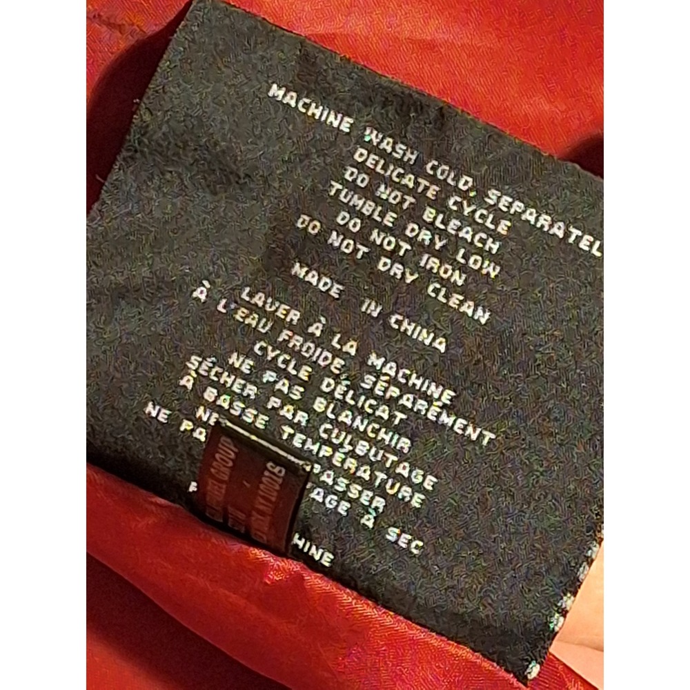 Marc New York Andrew Marc Red Full Zip Snap Field Jacket Mens L Utility Spring - Picture 11 of 15